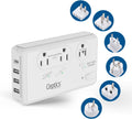 Ceptics 2000W Travel Voltage Converter - Step Down for Hair Dryers