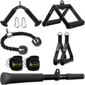 Cable Machine Attachment Set LAT Pulldown Attachments - Home Gym Kit