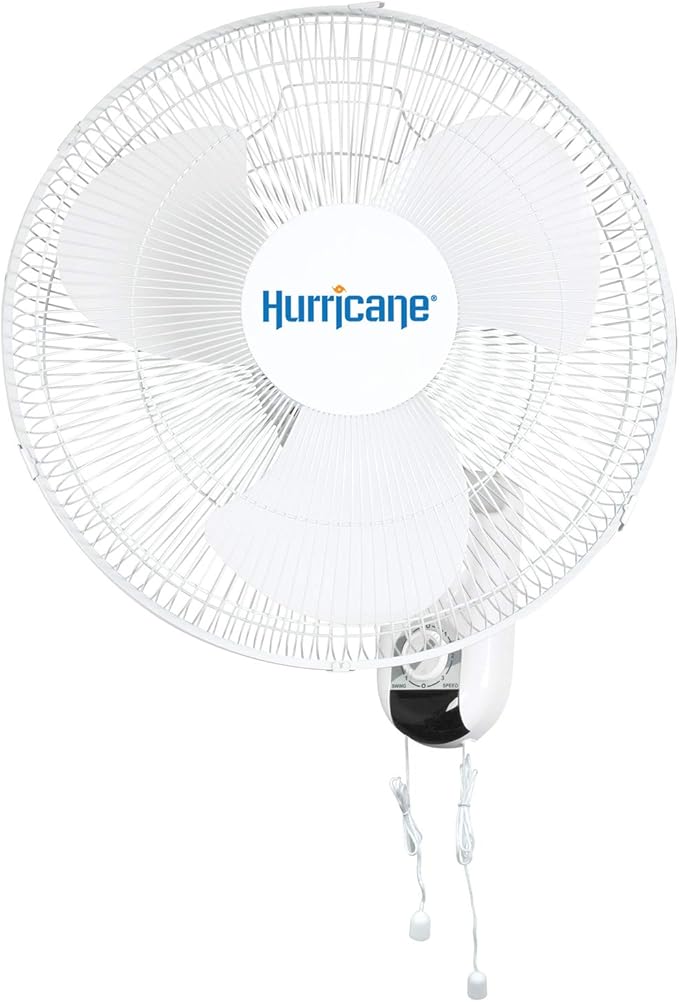 Hurricane Classic 16 Inch Oscillating Wall Mount Fan Review