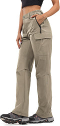 Women's Hiking Cargo Pants - Quick-Dry Stretch Lightweight