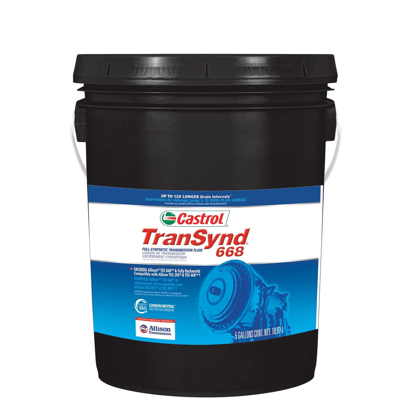 Castrol TranSynd 668 Full-Synthetic Automatic Transmission Fluid