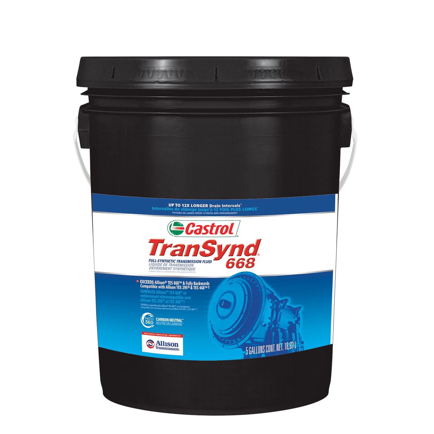 Castrol TranSynd 668 Full-Synthetic Automatic Transmission Fluid