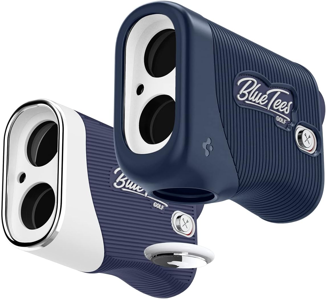 Spigen Navy Blue Silicone Rangefinder Case - Fits Blue Tees Golf Series 3