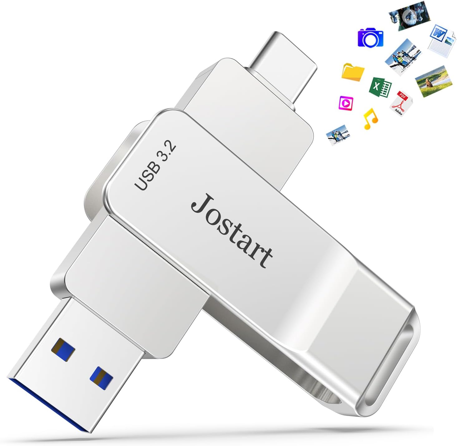 1TB High Speed Dual Drive for iPhone, PC - JOSTART