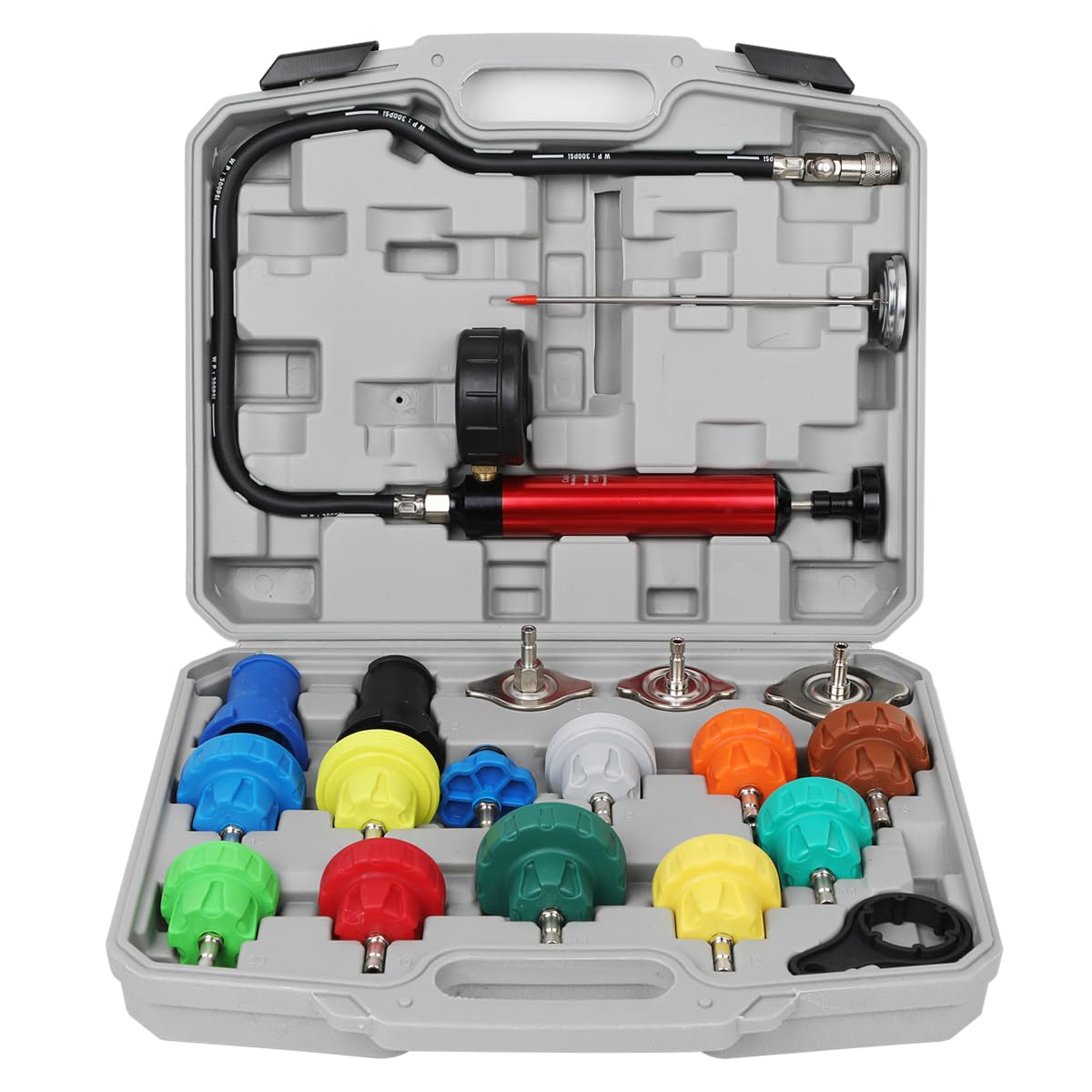 Radiator Pressure Tester Kit for Automotive Cooling System
