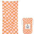 Dock & Bay Beach Towel - Quick Dry, Sand Free - Groovy Check Large