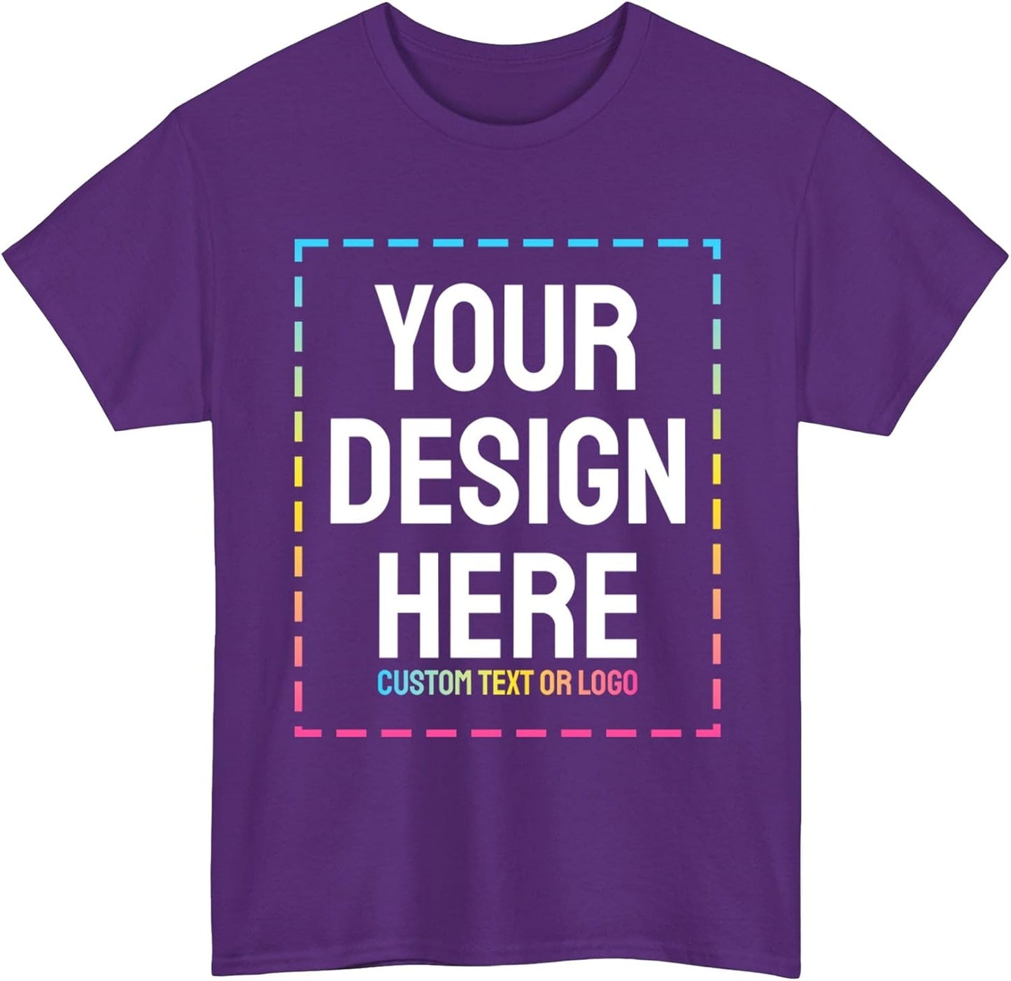 Custom T-Shirt Print for Men and Women - Design Your Own Tee
