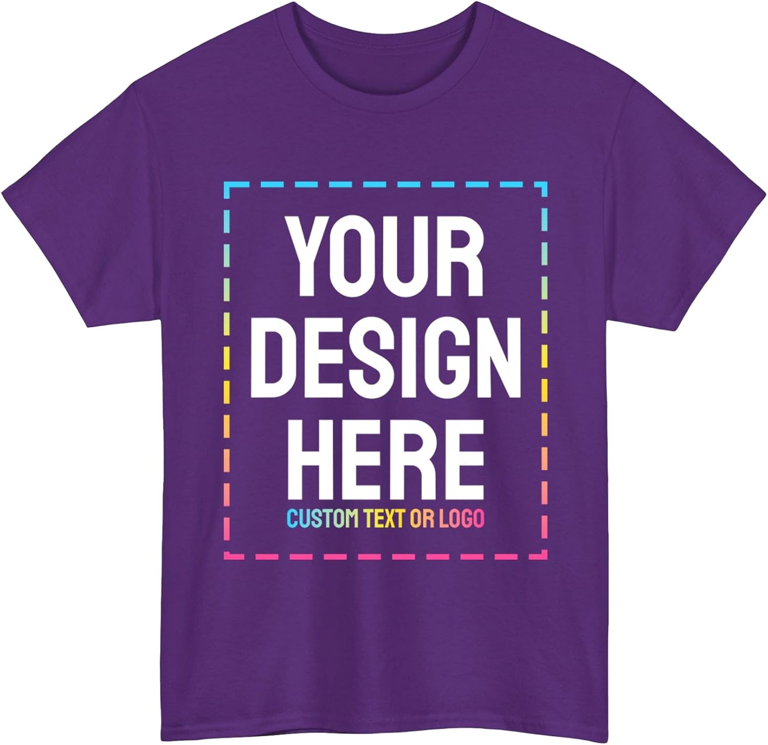 Custom T-Shirt Print for Men and Women - Design Your Own Tee