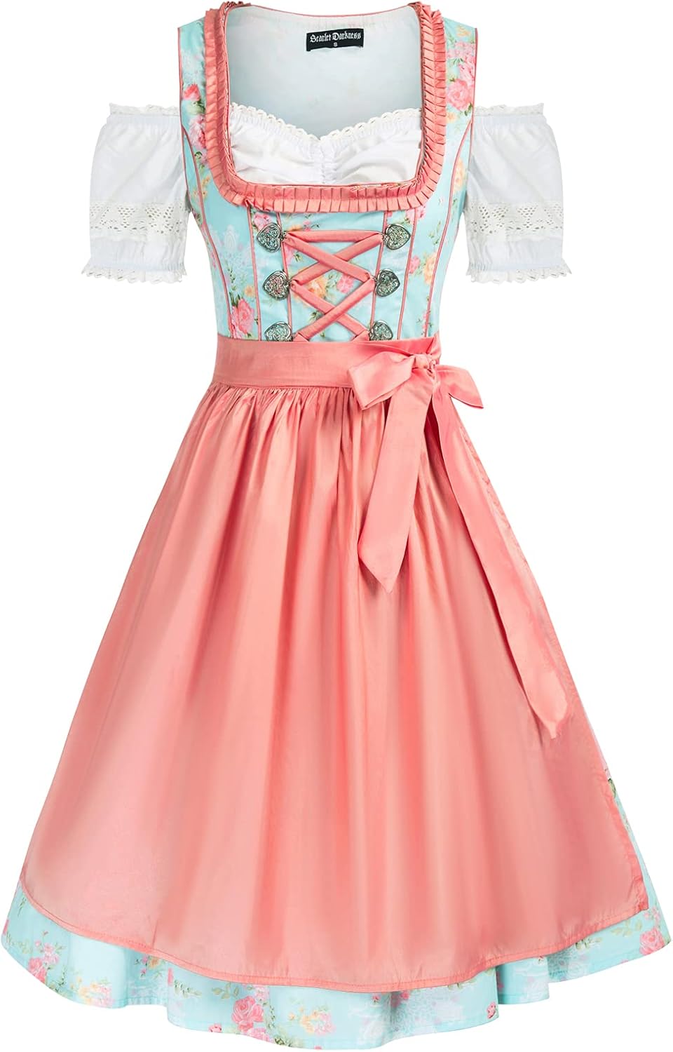 Authentic Oktoberfest Carnival Costumes for Women Dirndl Dress