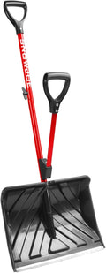Snow Shovel with 18-in Blade and Assist Handle - Back-Friendly