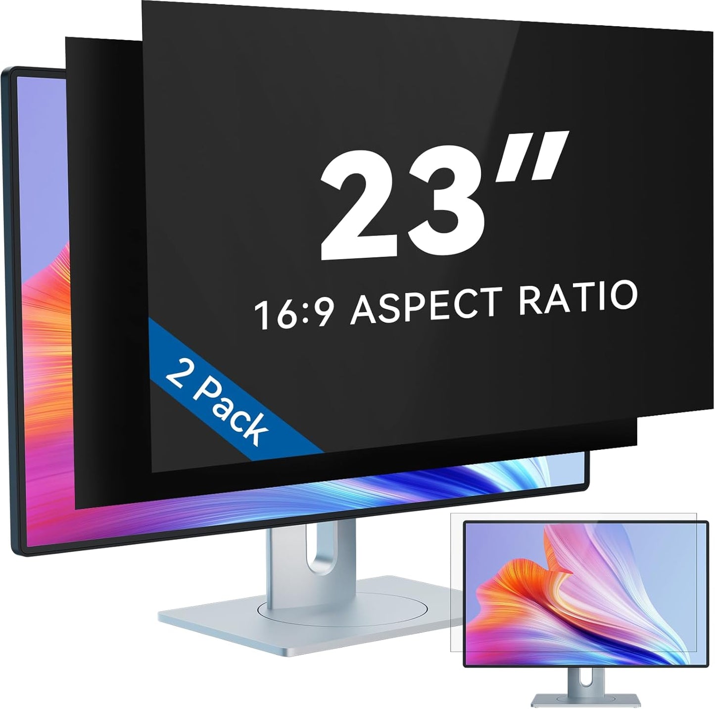 IPROKKO 23 Inch Computer Privacy Screen Filter for Monitors