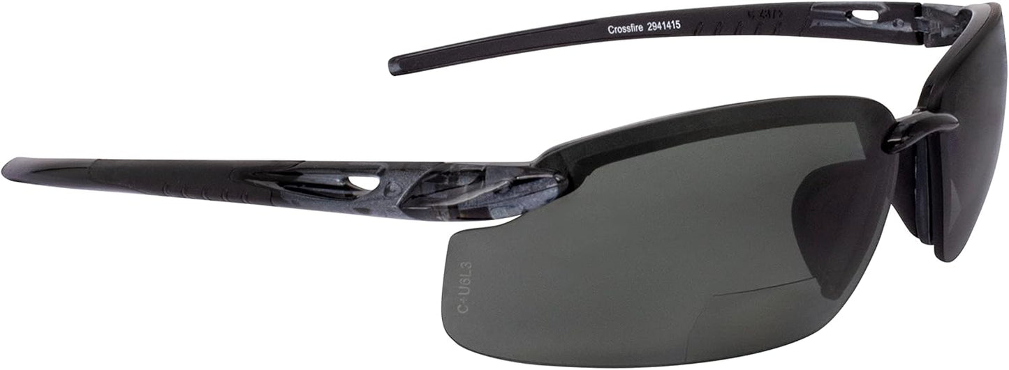 Crossfire ES5 Premium Safety Eyewear with Adjustable Nosepiece