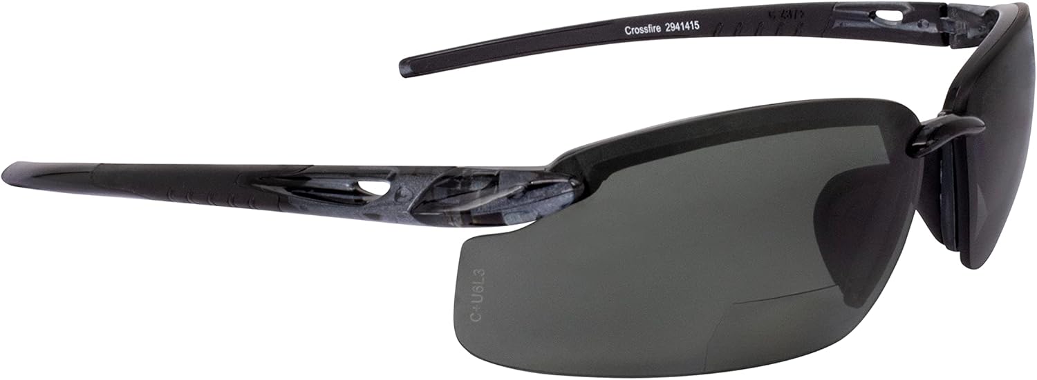Crossfire ES5 Premium Safety Eyewear with Adjustable Nosepiece