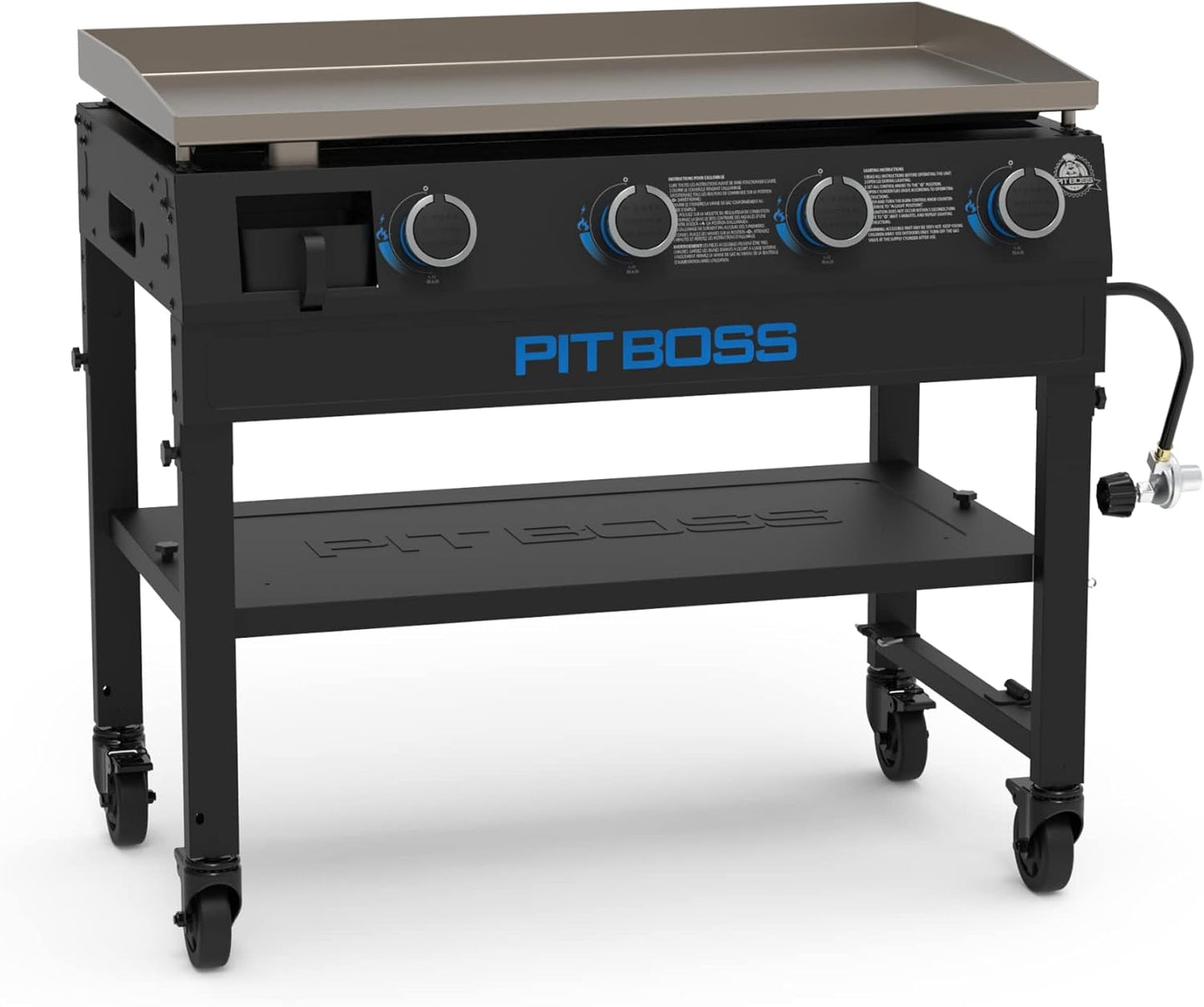 Pit Boss 10962 4-Burner Gas Griddle for Outdoor Cooking