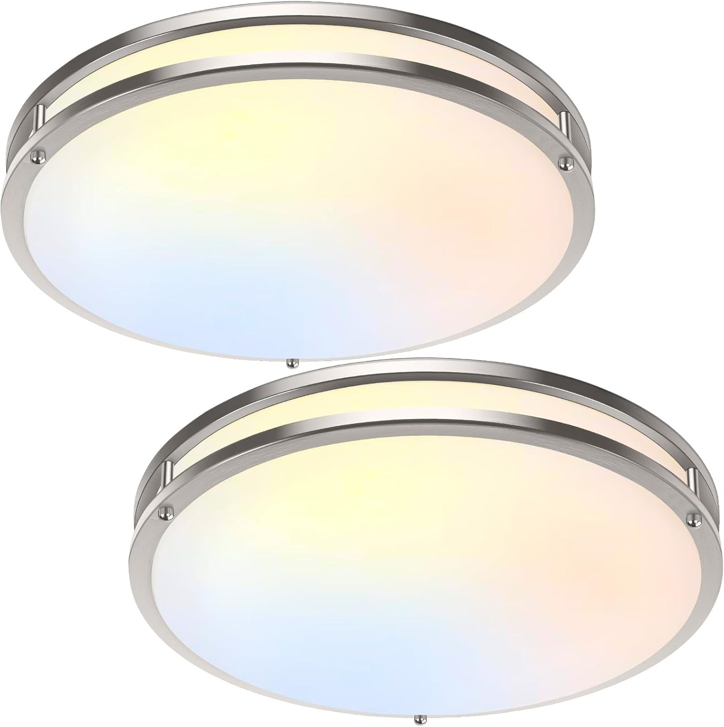 16in 50W LED Flush Mount Ceiling Lights for Modern Spaces