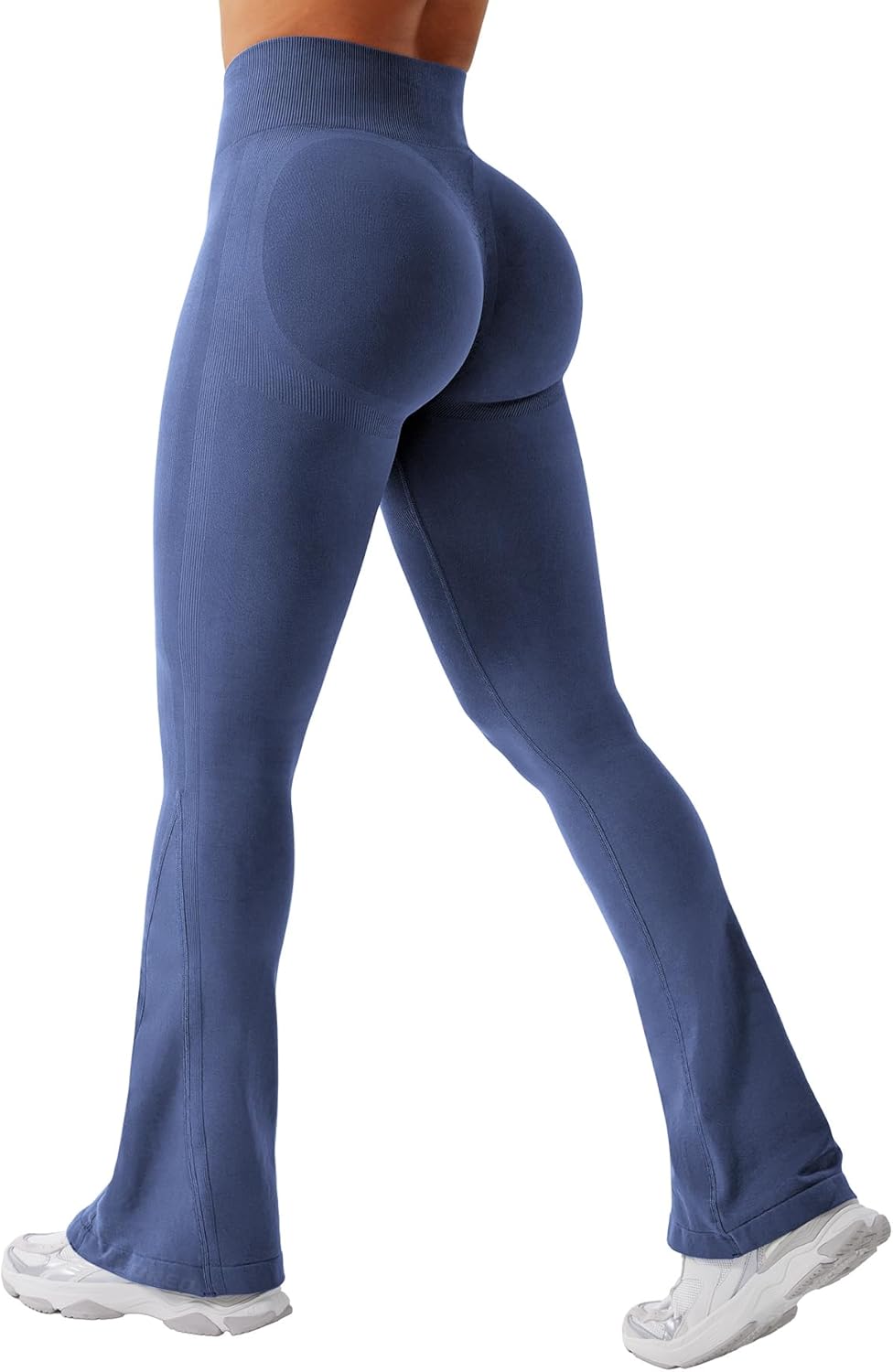 YEOREO Mini Flare Leggings for Women - Butt Lifting Yoga Pants