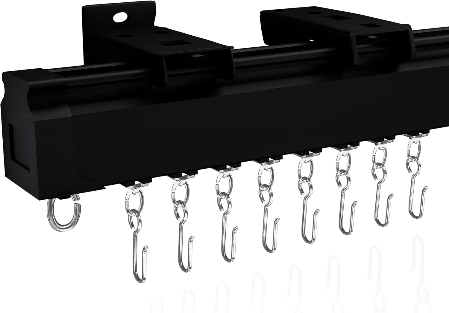 Adjustable Ceiling Curtain Track - Room Divider Solution