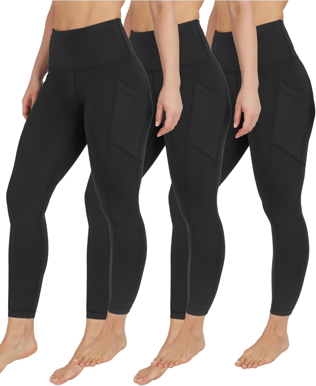 Power Flex Yoga Pants for Women with High Waist Tummy Control