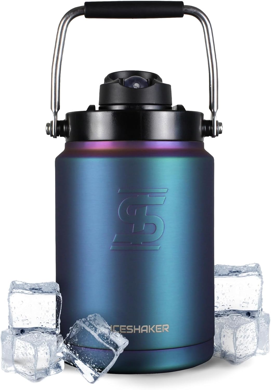Ice Shaker Insulated Stainless Steel Half Gallon Water Jug Review