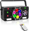 DJ Lights 80W 6IN1 LED Disco Party Lights with Remote Control