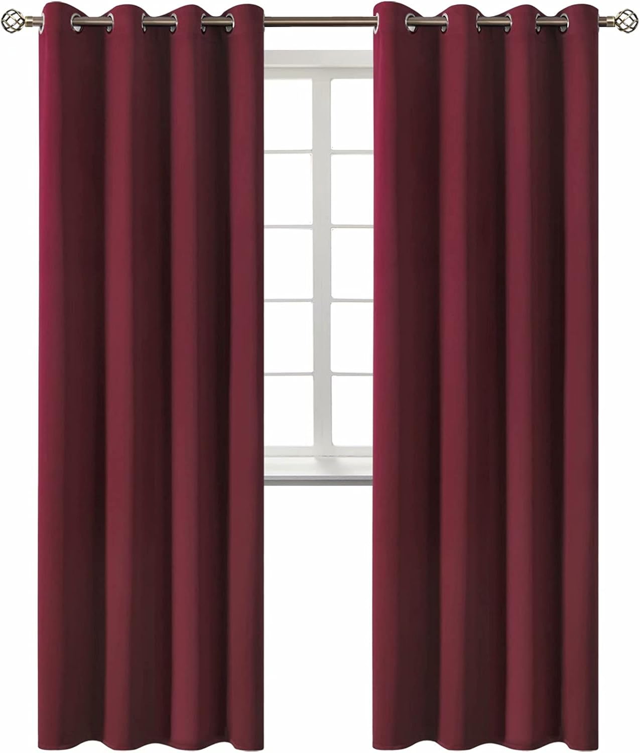 BGment Christmas Blackout Curtains - Thermal Insulated Panels
