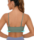 Comper Racerback Sports Bra - Wire-free Comfort