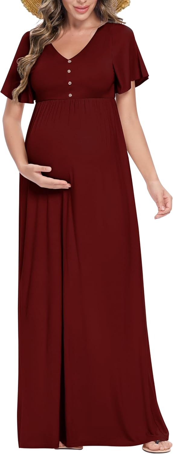 Peauty Fall Maternity Dresses for Women - Perfect for Photoshoots