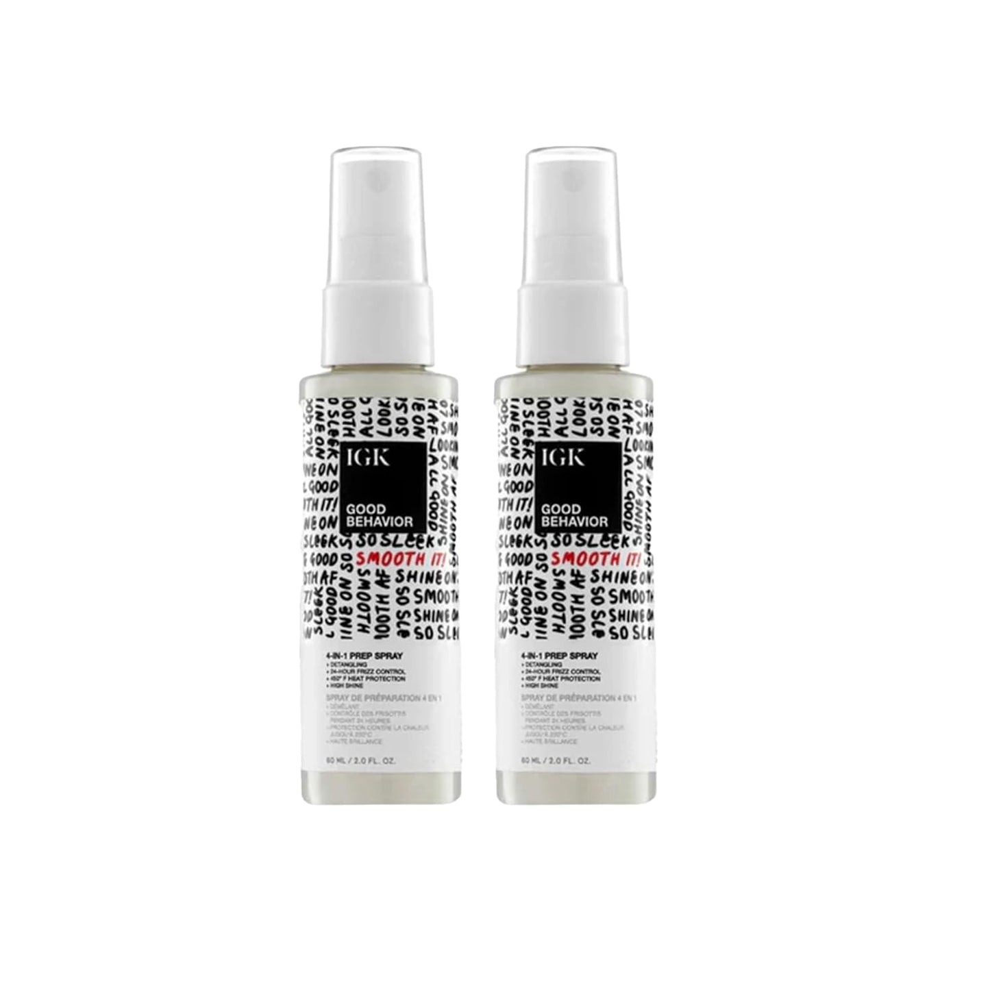 IGK Good Behavior 4-in-1 Prep Spray for Smooth, Frizz-Free Hair