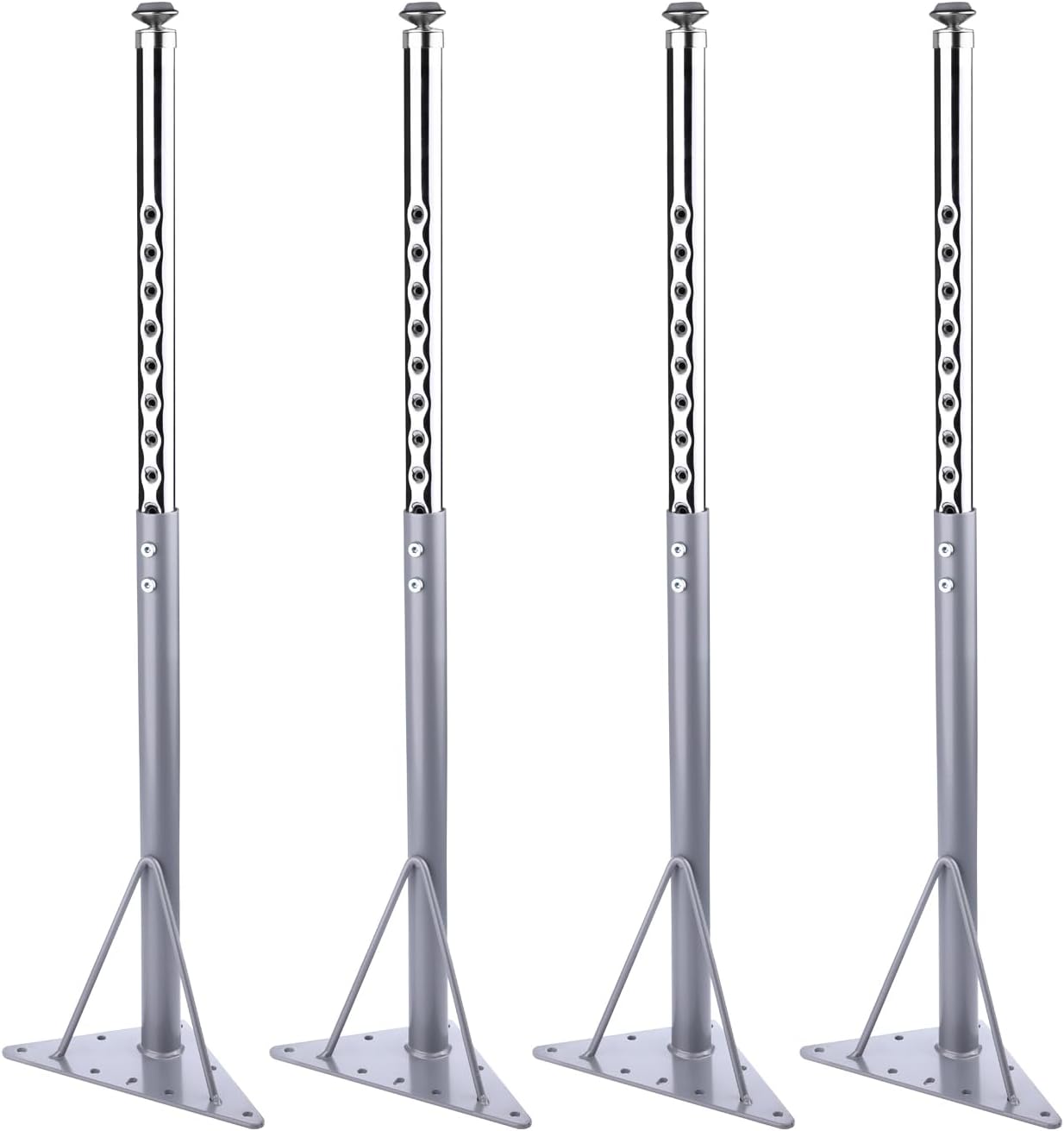 KAZAKA Adjustable Table Legs for Office & Activity Tables Set