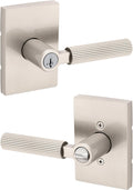 Kwikset Mirada Reeded Entry Door Handle with Lock and Key Review