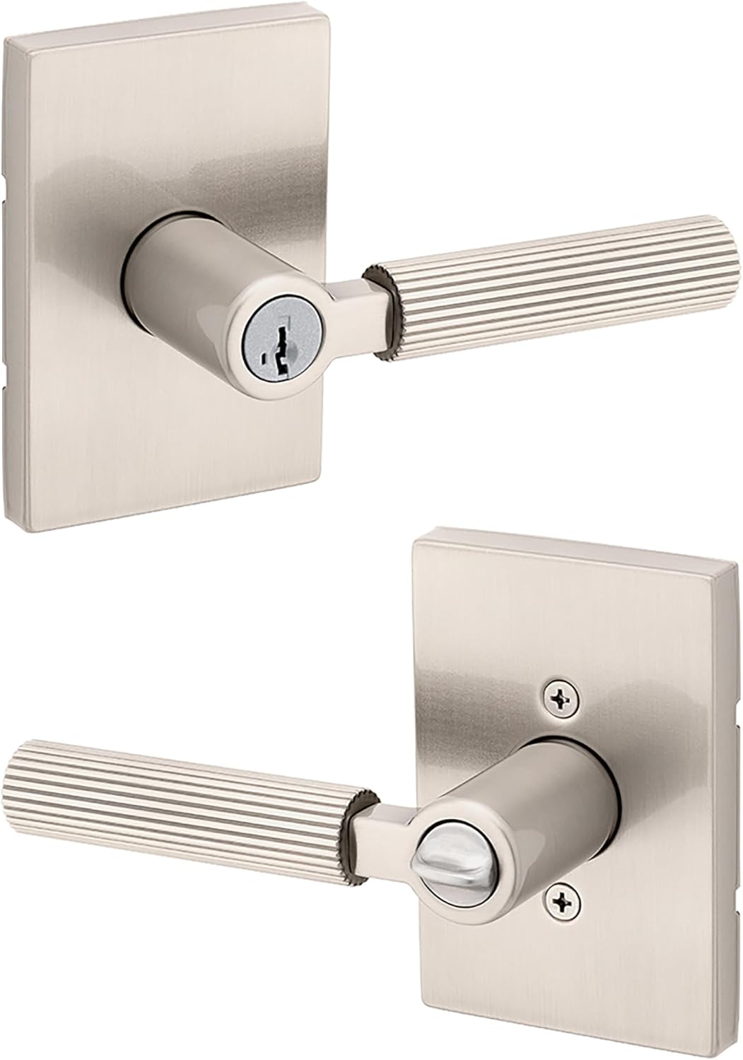 Kwikset Mirada Reeded Entry Door Handle with Lock and Key Review