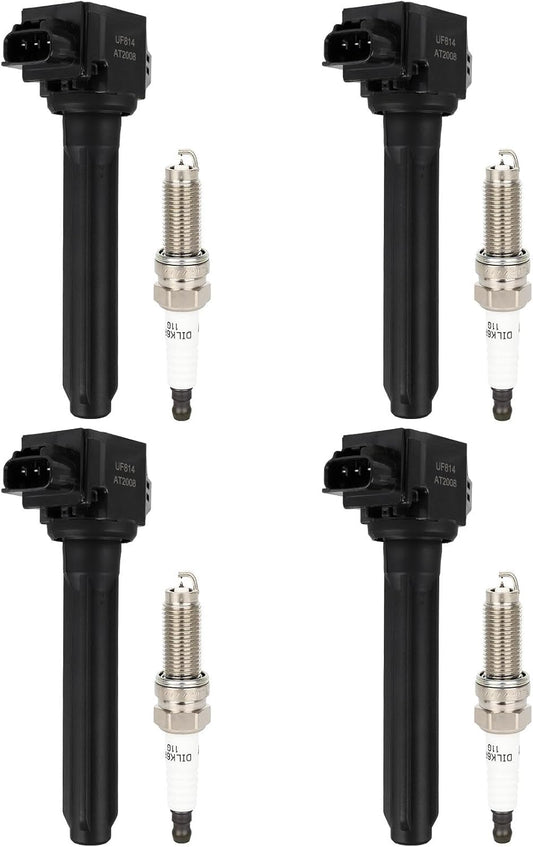 ECCPP Ignition Coils and Iridium Spark Plugs for Outlander