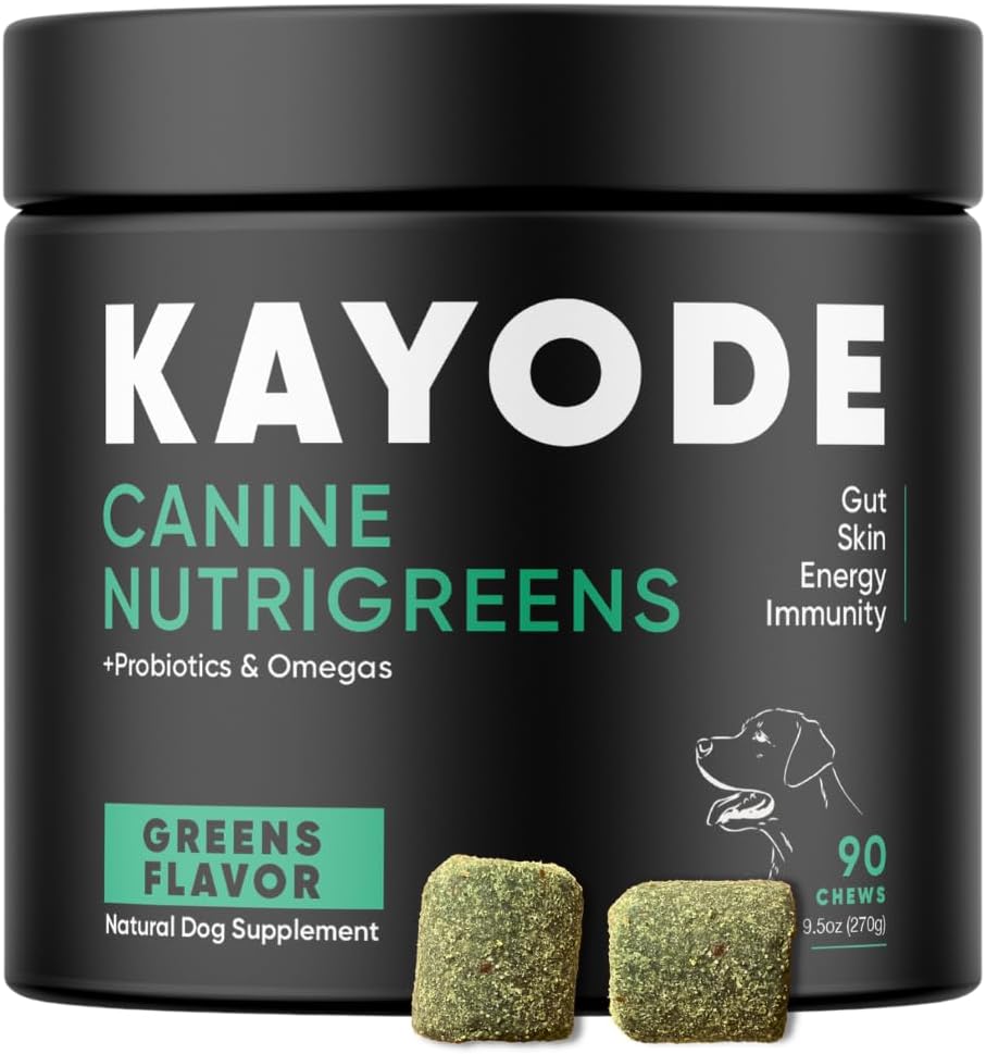 Canine NutriGreens Natural Dog Vitamins & Probiotics Chews