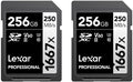 Lexar 256GB Professional 1667x SD Card for Photographers