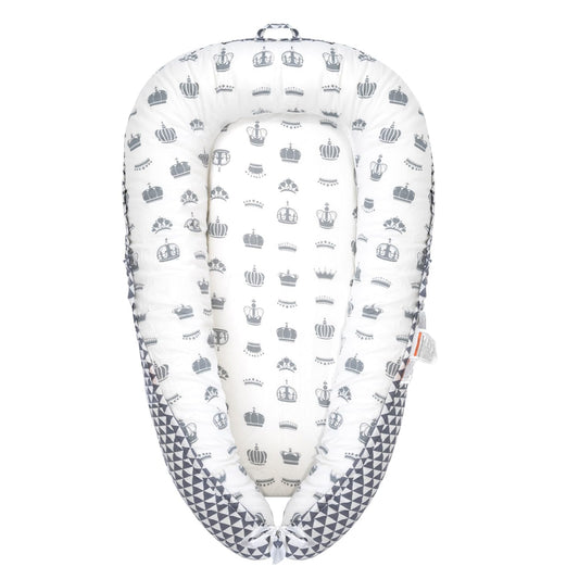 Adjustable Cotton Baby Lounger - Co Sleeper Essential