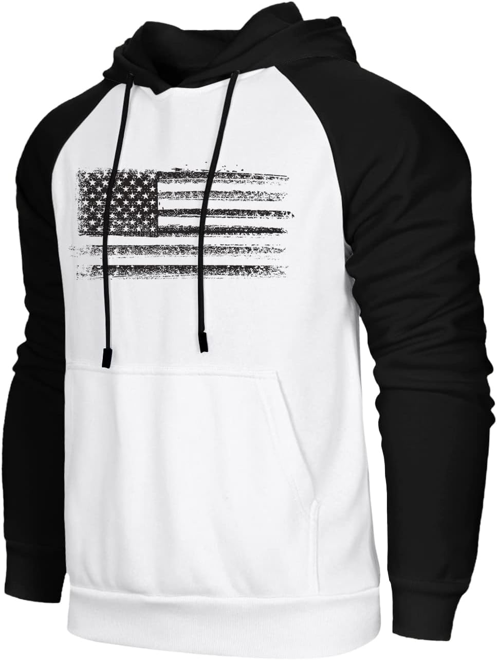 Patriotic USA Flag Hoodie for Men