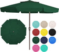 9ft Patio Umbrella with Tilt and Crank for Outdoor Comfort