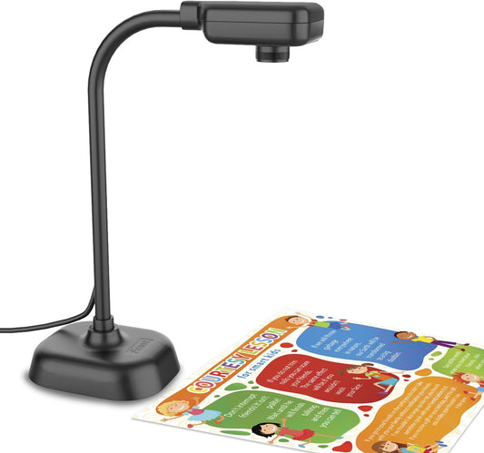 Document Camera for Teachers and Classroom Use with USB Design