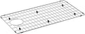 Large Sink Protector for Kitchen Sink 28.8in x 14.8in - Durable