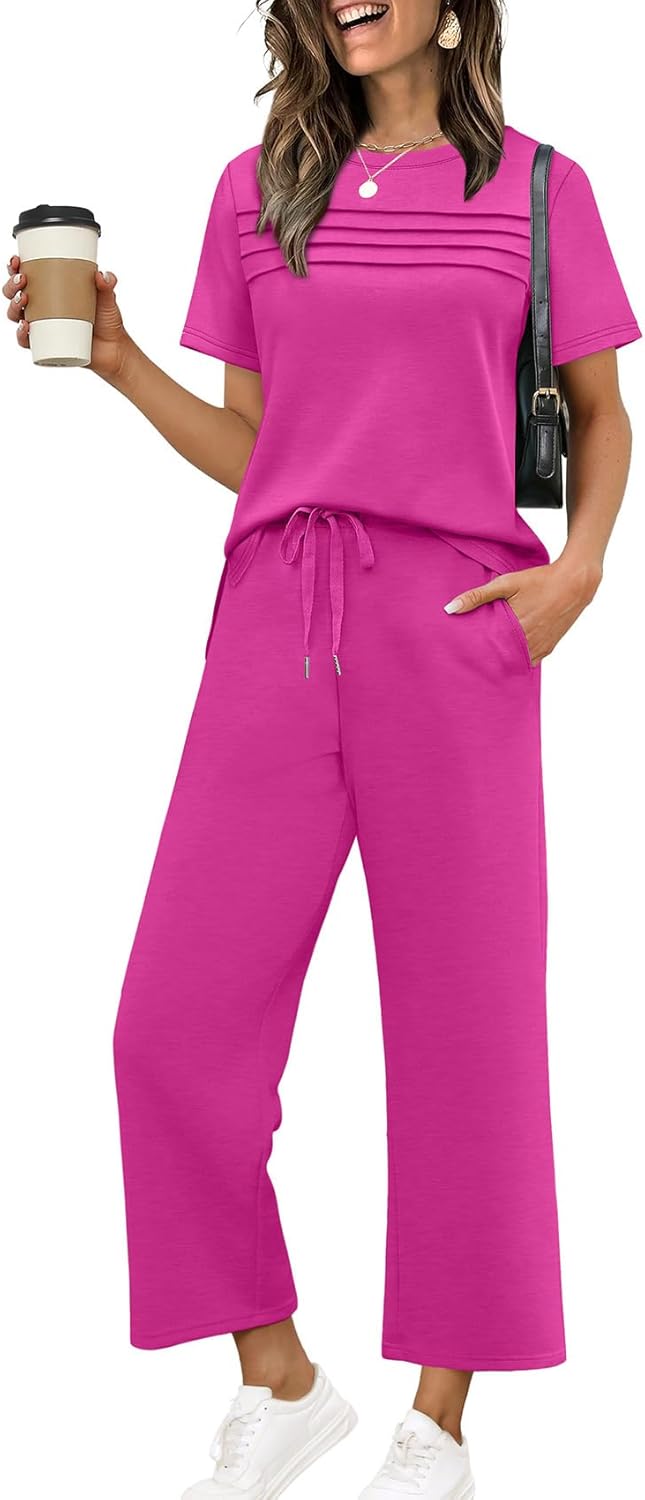WIHOLL Two Piece Sets for Women Summer Travel Outfits Review