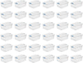 Sterilite 36-Pack Latching Box Under Bed Storage - Clear 15 Quart