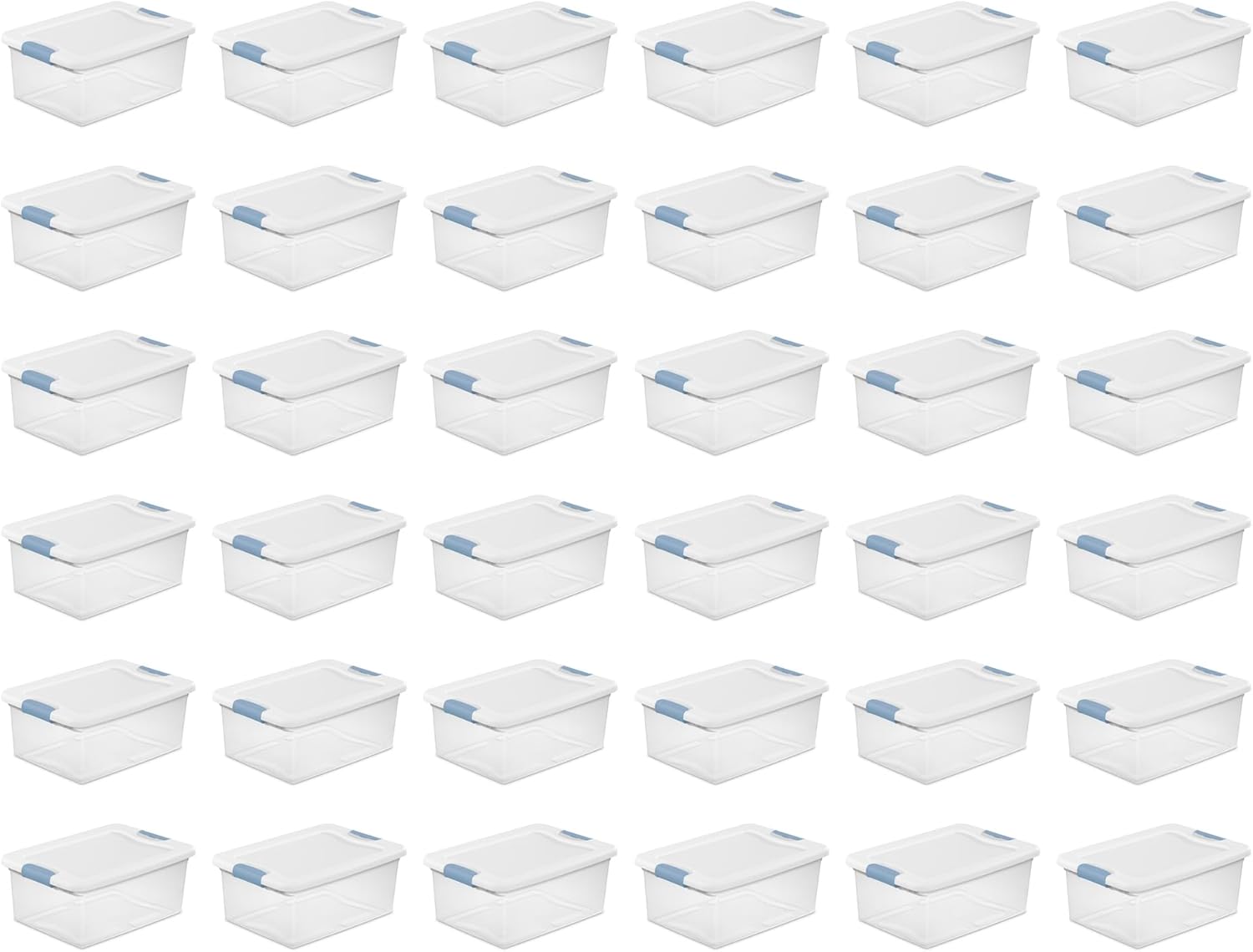 Sterilite 36-Pack Latching Box for Under Bed Storage Needs