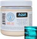 Glow in the Dark Pottery Glaze Aqua - Low Fire Cone 06