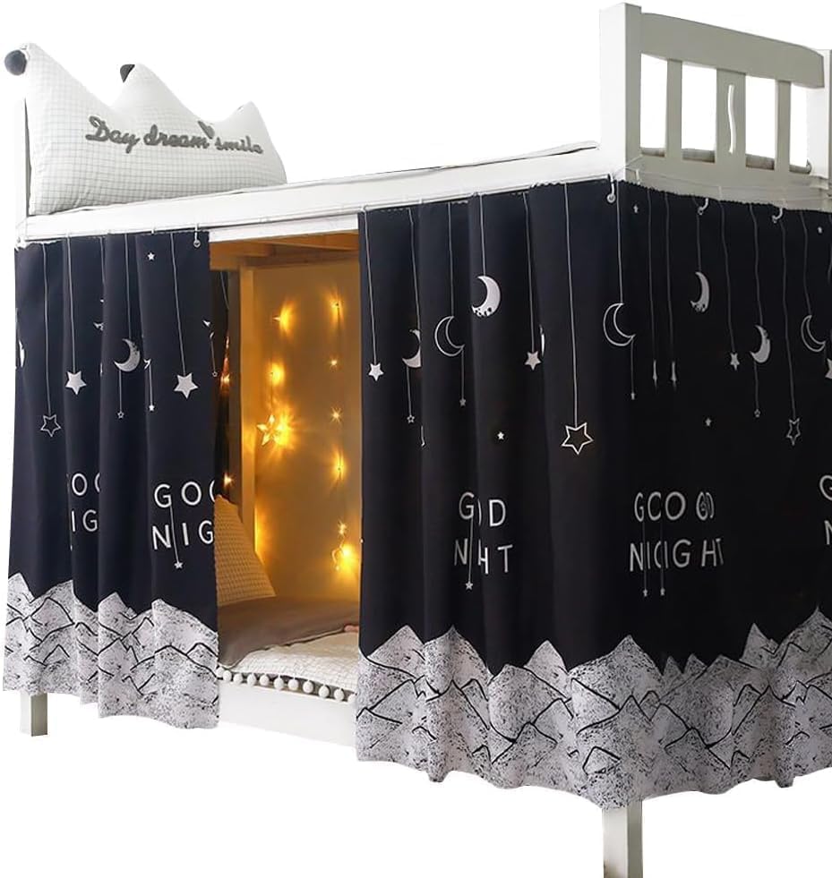 Dustproof Blackout Bed Canopy - College Dorm Essential