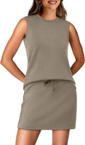 Two Piece Skirt Sets for Women Summer Vacation Outfits - Versatile Any