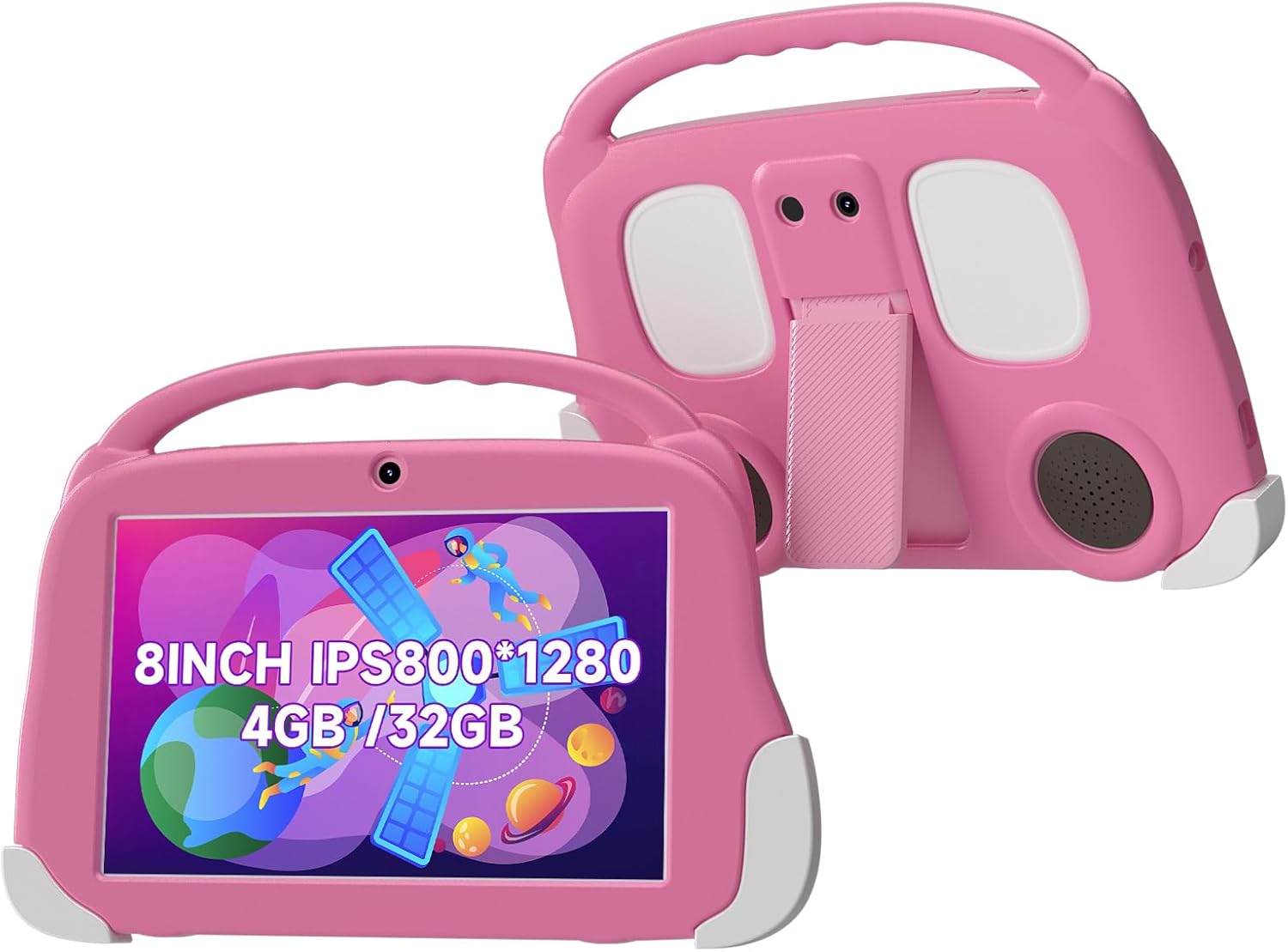 8inch Kids Tablet with 4GB RAM and 32GB Storage for Learning