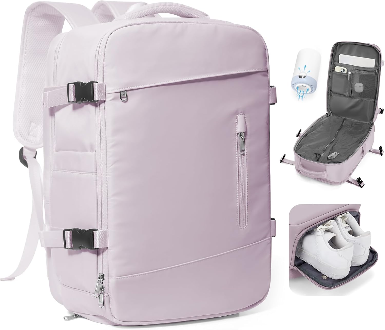 Travel Vacuum Backpack with Compression for Efficient Packing