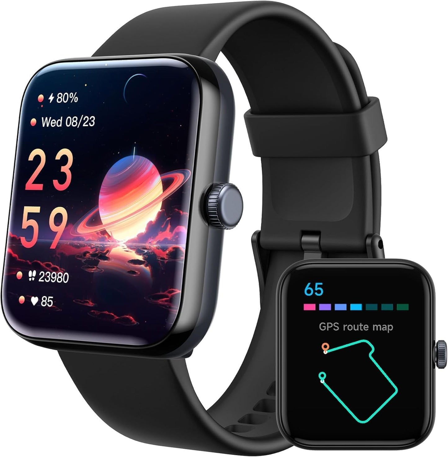 Gydom GPS Smart Watch for Men with 4 Satellite Positioning