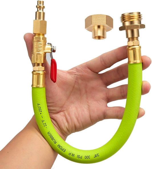 Minimprover Quick-Connect Blowout Adapter - Winterize RVs & Trailers Effortlessly