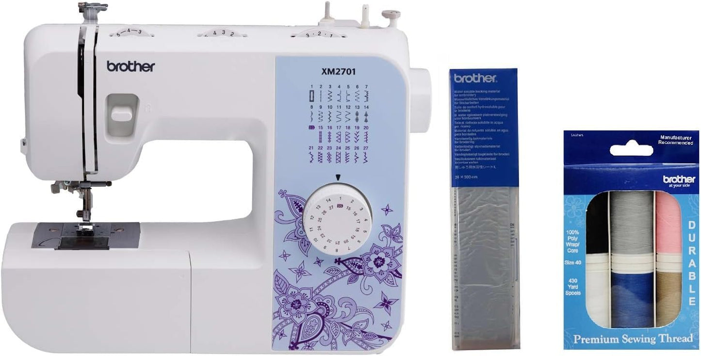 Brother XM2701 Sewing Machine with Premium Thread Pack Review